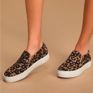 Steve Madden cheetah flats